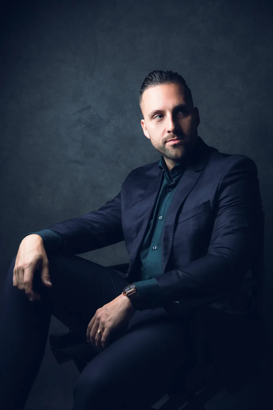 Retrato profissional do nutricionista Lucas Mallmann